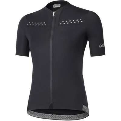 Dotout Damen Radtrikots Star Trikot Schwarz