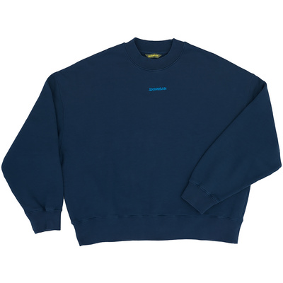 Satorisan Women Pullover Oversize Pullover Blue