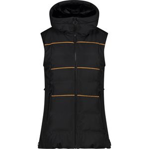 CMP Damen Kunstfaserwesten Hoodie Weste Schwarz