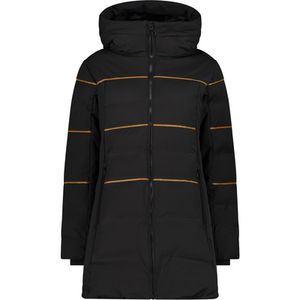 CMP Damen Winterjacken Hoodie Parka Schwarz