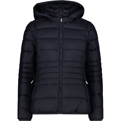 CMP Femme Isolationsjacken Snaps Sweat à capuche Veste Bleu