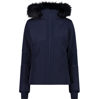 CMP Femme Isolationsjacken Zip Sweat à capuche Veste Bleu
