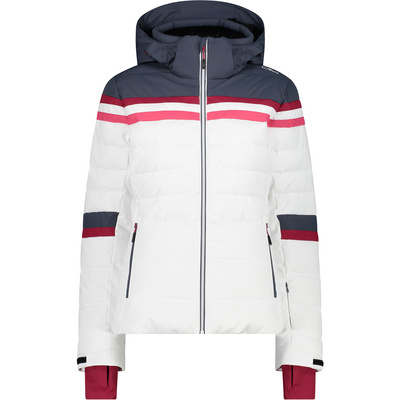 CMP Femme Isolationsjacken Sweat à capuche Veste Blanc