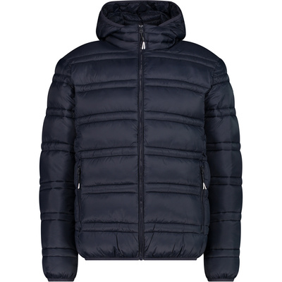 CMP Hombre Kunstfaserjacken Snaps Sudadera con capucha Chaqueta Azul