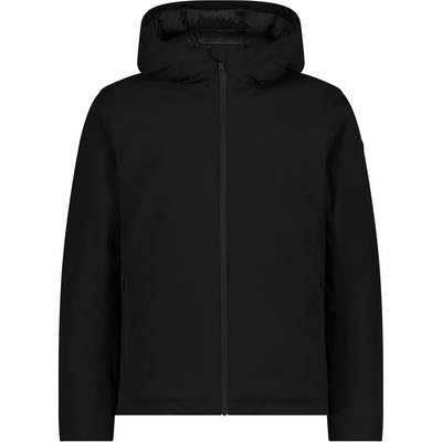 CMP Hombre Kunstfaserjacken Sudadera con capucha Chaqueta Negro