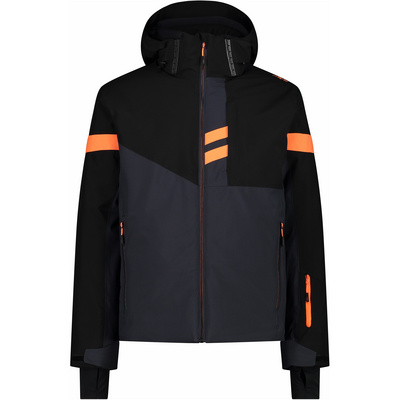 CMP Hombre Kunstfaserjacken Zip Sudadera con capucha Chaqueta Mehrfarbig