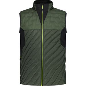 CMP Herren Kunstfaserwesten Hybrid Weste Grün