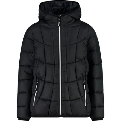 CMP Niños Isolationsjacken Sudadera con capucha Chaqueta Negro