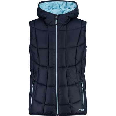 CMP Niños Isolationswesten Sudadera con capucha Weste Azul
