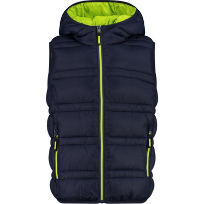 CMP Niños Isolationswesten Sudadera con capucha Weste Azul