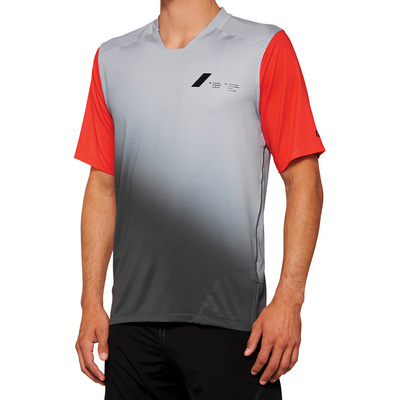 100% Men Radtrikots Celium Radtrikot Gray