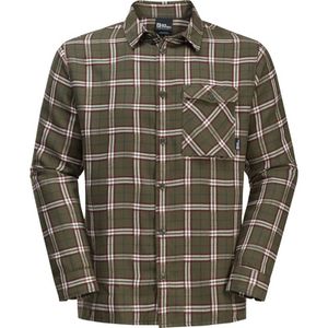 Jack Wolfskin Uomo Hemden Morgenluft Hemd Mehrfarbig