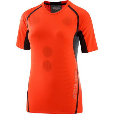Salomon Mujer T-Shirts S-Lab Speed T-Shirt Rojo