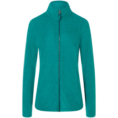 Vaude Donna Giacca in pile Fimba Fleece Giacca Verde
