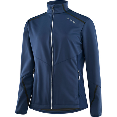 Löffler Mujer Softshelljacken Calido Ws Warm Chaqueta Azul