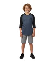 IXS Kinder Radtrikots Carve X Trikot Schwarz