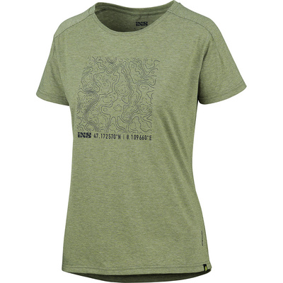 IXS Niños Radtrikots Flow Girls Contour Tech Trikot Mehrfarbig