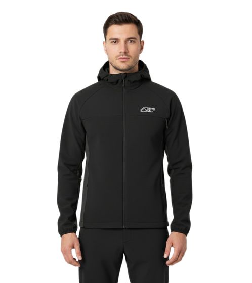 Looking for Wild Men Freizeitjacken, Parkas Kyzyl Asker Hoodie Jacket Black