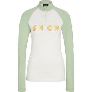 Falke Mujer Langarm Unterhemden SK Thermallayer Longsleeve Blanco