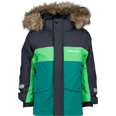 Didriksons Enfant Veste d'hiver Bjärven 2 Parka Vert