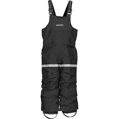 Didriksons Niños Pantalón aislante Bjärven Bib Pantalón Negro