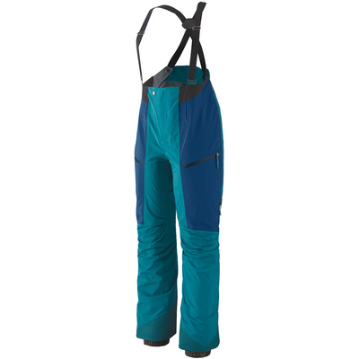 Patagonia Mujer Hardshellhosen Regenhosen Untracked Bib Pantalón Azul