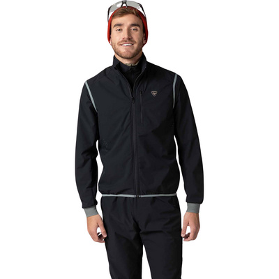 Rossignol Uomo Softshellwesten Active Versatile XC Weste Nero