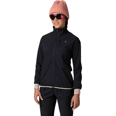 Rossignol Donna Softshelljacken Active Versatile XC Giacca Nero