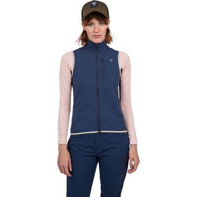 Rossignol Donna Softshellwesten Active Versatile XC Weste Blu