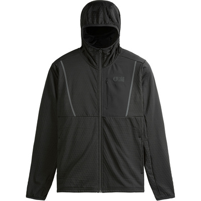Picture Uomo Giacca in pile Bake Grid Fleece Giacca Nero