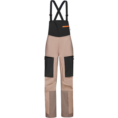 Mammut Mujer Hardshellhosen Regenhosen Eiger Free Pro Hs Bib Pantalón Regular Negro