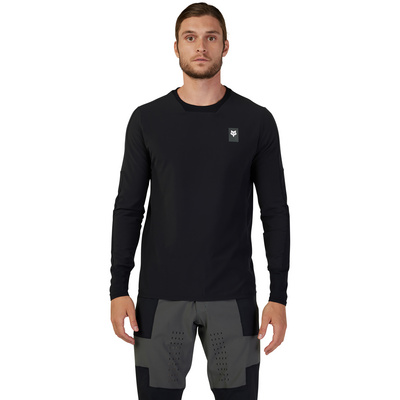 Fox Homme Longsleeves Defend Thermal Longsleeve Noir