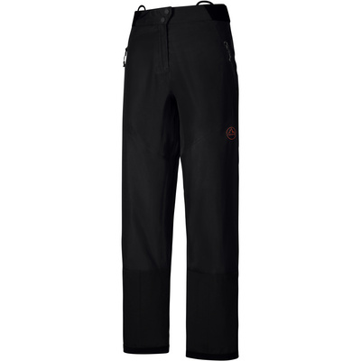La Sportiva Damen Hardshellhosen Regenhosen Crossridge Evo Shell Hose Schwarz