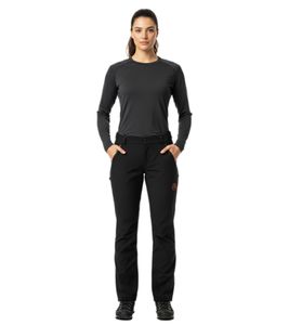 La Sportiva Women Hardshellhosen Regenhosen Crossridge Evo Shell Pants Black