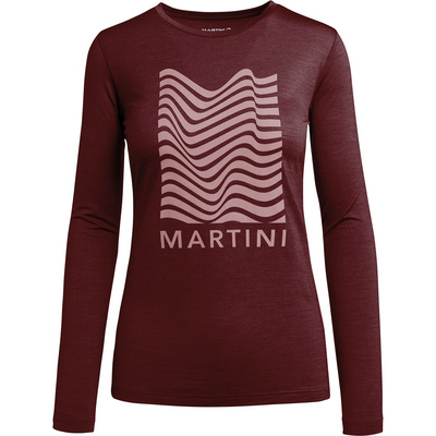 Martini Sportswear Women Longsleeves Swag Longsleeve Brown