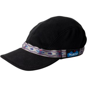 Kavu Women oder Men Basecaps Fleece Strap Cap Black
