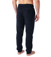 Pantalones de chándal NANGAPARBAT para mujer o hombre, antibolitas y antiestáticos, con certificación OEKO-TEX Standard 100, azul oscuro