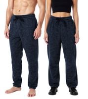 Pantalones de chándal NANGAPARBAT para mujer o hombre, antibolitas y antiestáticos, con certificación OEKO-TEX Standard 100, azul oscuro