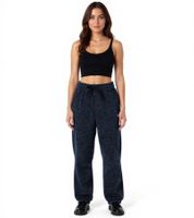 Pantalones de chándal NANGAPARBAT para mujer o hombre, antibolitas y antiestáticos, con certificación OEKO-TEX Standard 100, azul oscuro