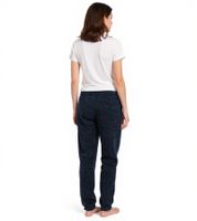 Pantalones de chándal NANGAPARBAT para mujer o hombre, antibolitas y antiestáticos, con certificación OEKO-TEX Standard 100, azul oscuro