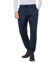 Pantalones de chándal NANGAPARBAT para mujer o hombre, antibolitas y antiestáticos, con certificación OEKO-TEX Standard 100, azul oscuro