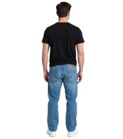 stylische Herren Jeans im Skater Fit-Stil Denim-Hose mit Reißverschluss BR-11000 Dunkel-Blau oder Hellblau