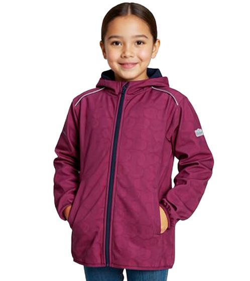 Chaqueta Softshell Scout para Niños y Niñas, Chaqueta Sostenible para Exteriores 76596863 Rosa Baya