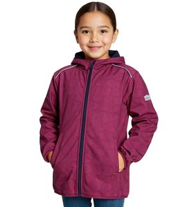 Chaqueta Softshell Scout para Niños y Niñas, Chaqueta Sostenible para Exteriores 76596863 Rosa Baya