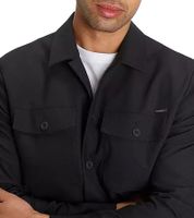 Veste surchemise homme Bruno Banani avec poches poitrine, coupe slim 77573007, noire Veste surchemise homme Bruno Banani avec poches poitrine, coupe slim 77573007, noire