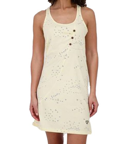 Mini-robe femme ALIFE AND KICKIN CamyAK B, robe en coton à oiseaux, robe d'été, 97916922, beige beurre
