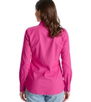 AjC Women's Shirt-Blouse, Long-Sleeved Shirt, Lightweight Summer Blouse, Casual Blouse with Button Placket, 52486612 Pink