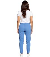 Tamaris Damen Stoff-Hose Business-Hose mit Dehnbund 73362250 Hellblau Tamaris Damen Stoff-Hose Business-Hose mit Dehnbund 73362250 Hellblau