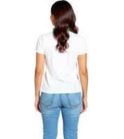 KangaROOS Women's Cotton Polo Shirt, Two-Tone Pique Short-Sleeved Shirt, 68859808 White KangaROOS Women's Cotton Polo Shirt, Two-Tone Pique Short-Sleeved Shirt, 68859808 White