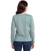 KangaROOS Women's Sweatshirt with Large Front Logo, Cotton Sweater 23806817, Gray-Blue KangaROOS Women's Sweatshirt with Large Front Logo, Cotton Sweater 23806817, Gray-Blue